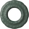 Ekena Millwork Lisbon Ceiling Medallion (Fits Canopies up to 7"), Hand-Painted Cloud Burst, 15 3/8"OD x 7"ID x 1"P CM15LICBF - alternate 1